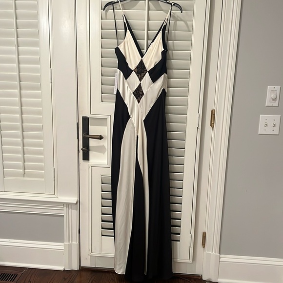 Ronny Kobo b&w gown NWT!! - Picture 1 of 8